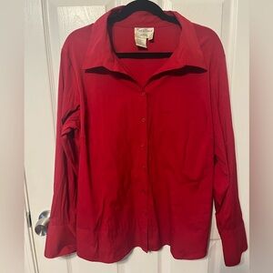 Red blouse